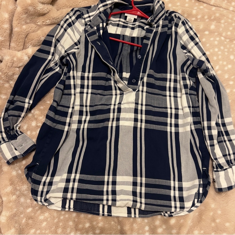 Plaid womens shirt